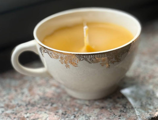 One-of-a-Kind Honey Teacup