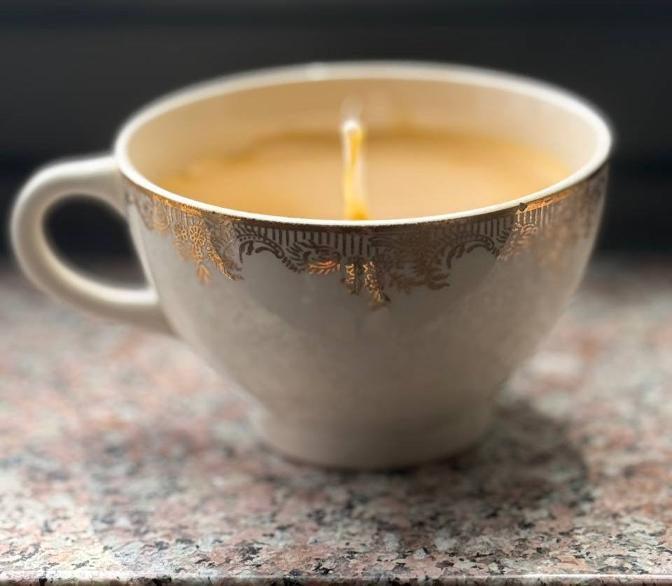 One-of-a-Kind Honey Teacup