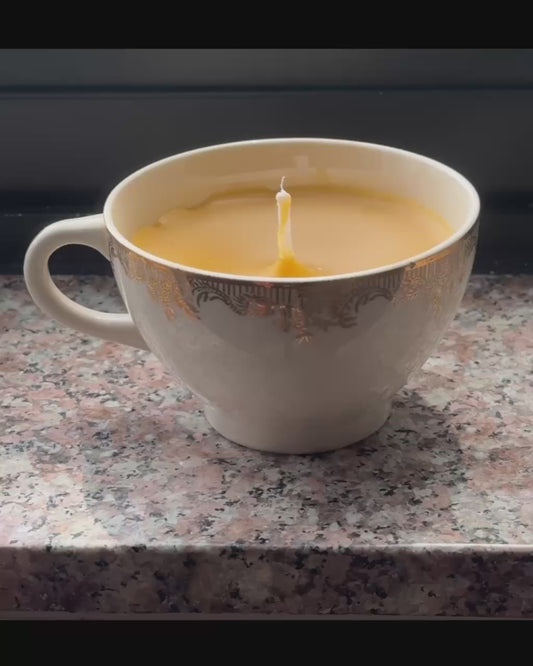 One-of-a-Kind Honey Teacup